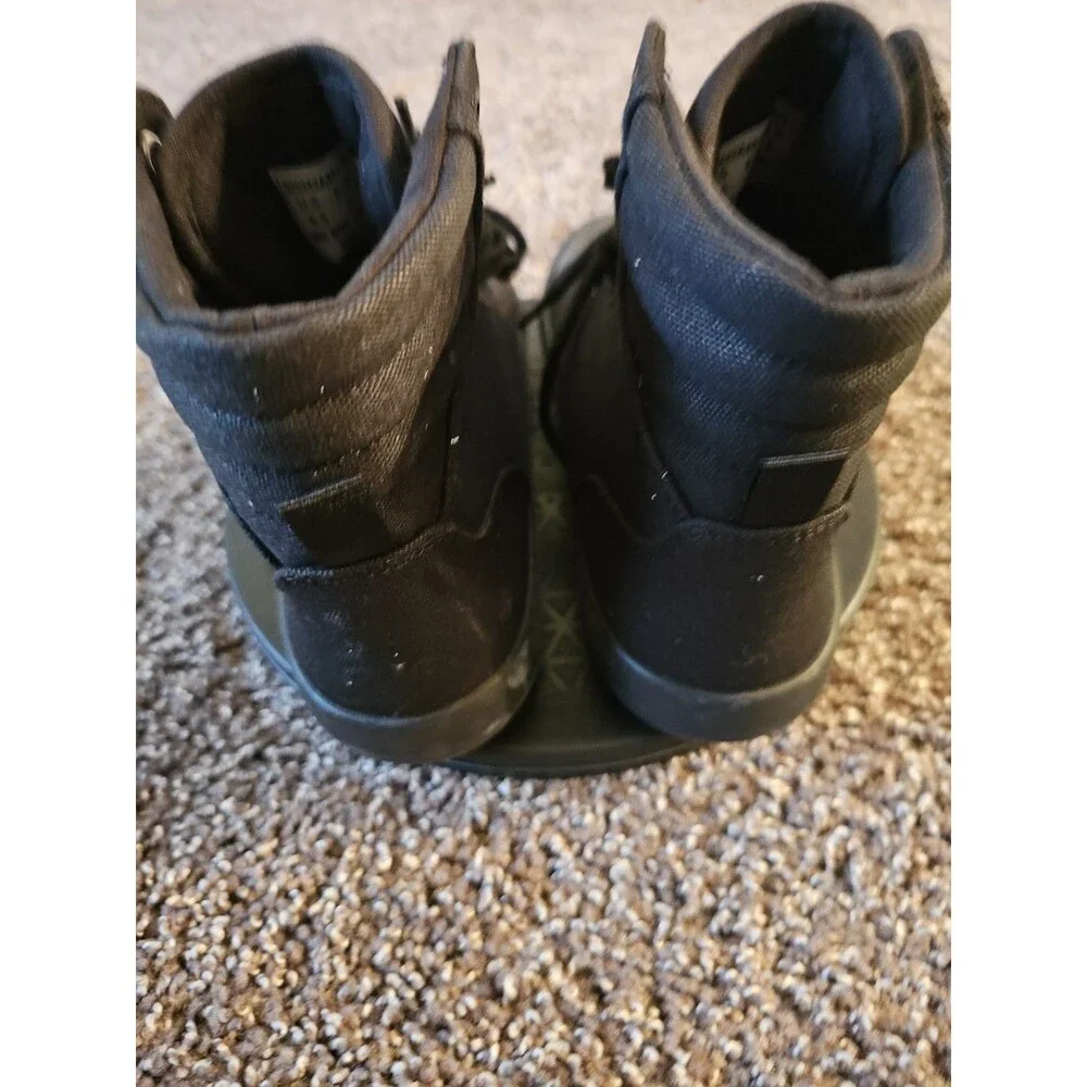 Levi’s Women’s Olivia II CT CVS High-Top Lace-Up Canvas Sneakers - Black Sz 6.5